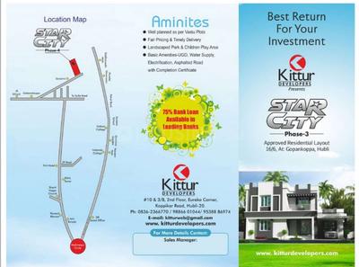 Project Image of 1162.5 - 1453.13 Sq.ft Residential Plot Plot for buy in Kittur Star City Phase 3