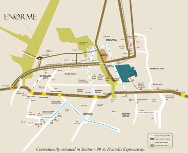 Project Image of 0.0 - 1550.0 Sq.ft 2.5 BHK Apartment for buy in Pareena Enorme