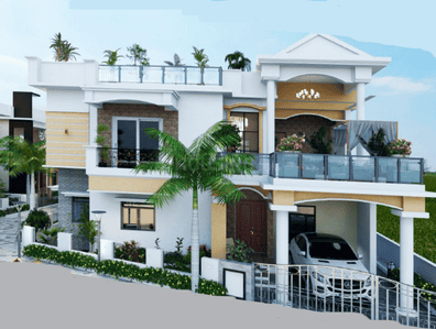 Project Image of 1740.31 - 2884.19 Sq.ft 3 BHK Villa for buy in Lakshmishyam Royal Palm Villas