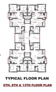 Project Image of 600.73 - 882.43 Sq.ft 2 BHK Apartment for buy in Maan Crystal Heaven Wing E F G H