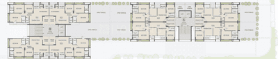 Project Image of 1710 Sq.ft 3 BHK Apartment / Flat for sale in Sola for Rs. 12500000