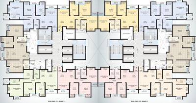 Project Image of 613.54 - 730.44 Sq.ft 2 BHK Apartment for buy in Dosti Planet North Phase 2 Dosti Jade