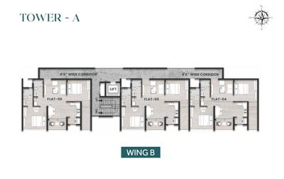 Project Image of 1066.0 - 1195.0 Sq.ft 2 BHK Apartment for buy in VRX Terrace