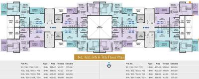 Project Image of 397.0 - 403.0 Sq.ft 1 BHK Apartment for buy in Meridian Gold