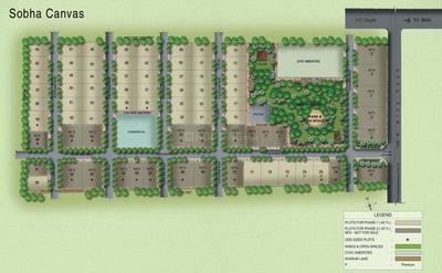 Project Image of 2000.0 - 3882.0 Sq.ft Residential Plot Plot for buy in Sobha Canvas