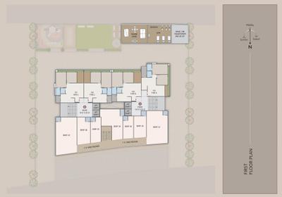 Project Image of 660.8 - 674.25 Sq.ft 2 BHK Apartment for buy in The Satyagrah Elevate