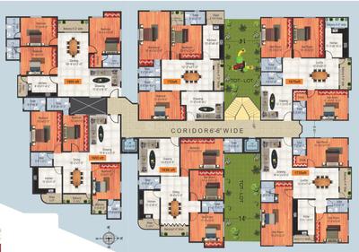 Project Image of 1605.0 - 1735.0 Sq.ft 3 BHK Apartment for buy in Shamshiri Premia Prestige
