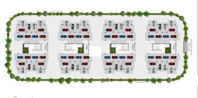 Project Image of 560.69 - 573.72 Sq.ft 2 BHK Apartment for buy in Shreenath Suncity Enclave