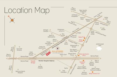 Project Image of 484.0 - 719.0 Sq.ft 1 BHK Apartment for buy in Balaji Siddhi Prime