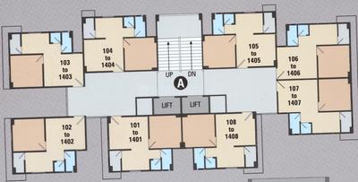 Project Image of 0.0 - 324.75 Sq.ft 1 BHK Apartment for buy in Scope Shrinathji Apartment