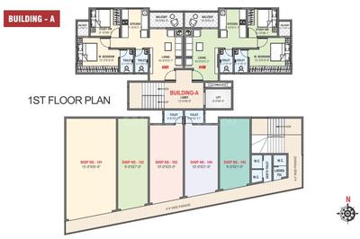 Project Image of 347.35 - 600.63 Sq.ft 2 BHK Apartment for buy in Classic Amrut