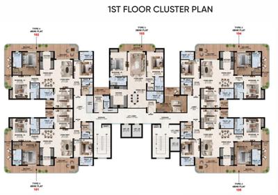 Project Image of 1515.67 - 1548.72 Sq.ft 3 BHK Apartment for buy in Rohit Avenue