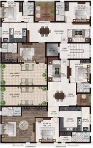 Project Image of 1059.0 - 1729.0 Sq.ft 2 BHK Apartment for buy in Raunaq Tulsi