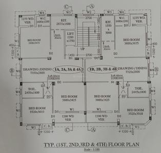 Project Image of 1050.0 - 1600.0 Sq.ft 2.5 BHK Apartment for buy in Bepari Lake View 5