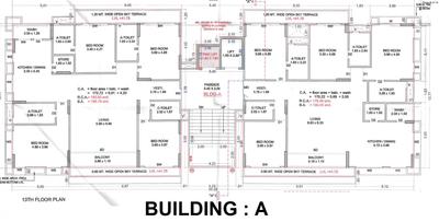 Project Image of 1766.9 - 2185.0 Sq.ft 4 BHK Apartment for buy in V G Shivansh Heights