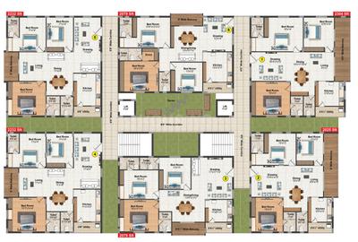 Project Image of 1827.0 - 2313.0 Sq.ft 3 BHK Apartment for buy in KSN Sreevaari Pride