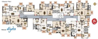 Project Image of 1085.0 - 1580.0 Sq.ft 2 BHK Apartment for buy in Venus Hydra