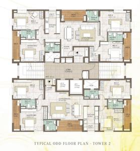 Project Image of 1485.0 - 2433.0 Sq.ft 3 BHK Apartment for buy in Kochar Jewel
