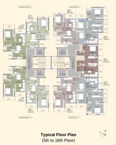 Project Image of 432.0 - 656.0 Sq.ft 1 BHK Apartment for buy in Shreenath Satguru Skylight