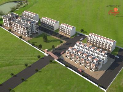 Project Image of 400.96 - 855.95 Sq.ft 1 BHK Apartment for buy in Surya Shri Ramrao Residency Rowhouse