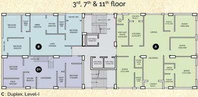 Project Image of 3018.0 - 3028.0 Sq.ft 4 BHK Apartment for buy in Star Prime