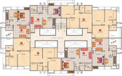 Project Image of 874 Sq.ft 2 BHK Apartment / Flat for sale in Shirwal for Rs. 2450000