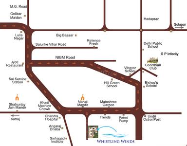 Project Image of 1050 Sq.ft 2 BHK Apartment / Flat for sale in Kondhwa Budruk for Rs. 4700000