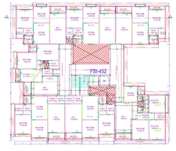Project Image of 634.32 - 875.0 Sq.ft 2 BHK Apartment for buy in Vrajshanti Magnum Aura