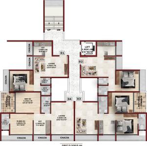 Project Image of 291.7 - 461.02 Sq.ft 1 BHK Apartment for buy in Dattakrupa Complex
