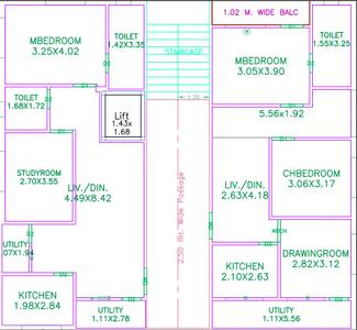 Project Image of 0.0 - 1059.92 Sq.ft 2 BHK Apartment for buy in Parnika Elites