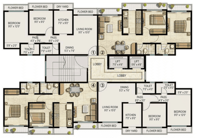 Project Image of 331.0 - 871.0 Sq.ft 1 BHK Apartment for buy in Ekta Parksville