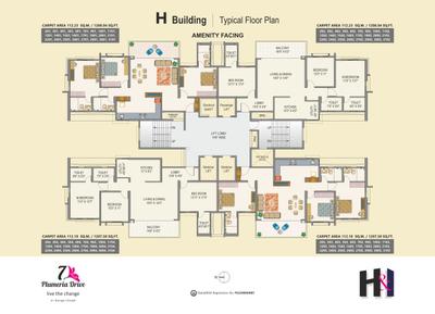 Project Image of 448.97 - 1663.9 Sq.ft 1 BHK Apartment for buy in Bhandari 7 Plumeria Drive Phase 3
