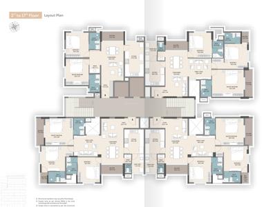 Project Image of 1175.0 - 2210.0 Sq.ft 2 BHK Apartment for buy in Artech Marvel