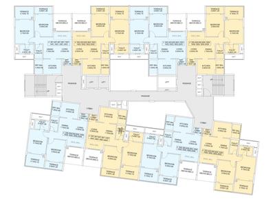 Project Image of 819.0 - 1148.0 Sq.ft 2 BHK Apartment for buy in Amit Bloomfield Apartment