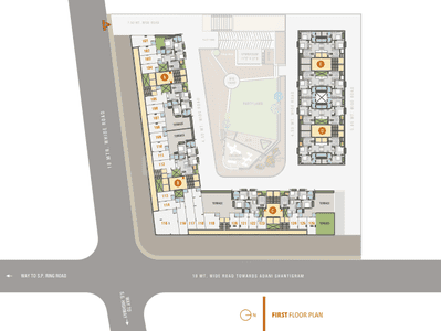 Project Image of 612.0 - 794.88 Sq.ft 2 BHK Apartment for buy in Motherland Magnate Lifestyle