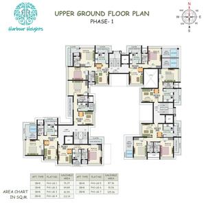 Project Image of 822.04 - 1784.44 Sq.ft 1 BHK Apartment for buy in KTR Habour Heights