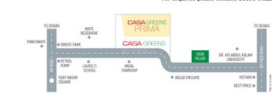 Project Image of 1352.0 - 2172.0 Sq.ft 3 BHK Apartment for buy in Casa Greens Prima