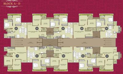 Project Image of 1134.0 - 1179.0 Sq.ft 2 BHK Apartment for buy in Gayatri Maitri Lake View