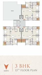 Project Image of 0.0 - 1416.0 Sq.ft 3 BHK Apartment for buy in Aagam Siddhi