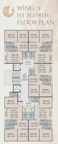 Project Image of 696.64 - 1469.21 Sq.ft 1 BHK Apartment for buy in Vaikunthdham CHSL