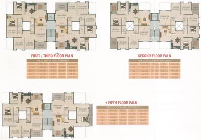 Project Image of 448.0 - 607.0 Sq.ft 1 BHK Apartment for buy in Rajratna Rangai Residency