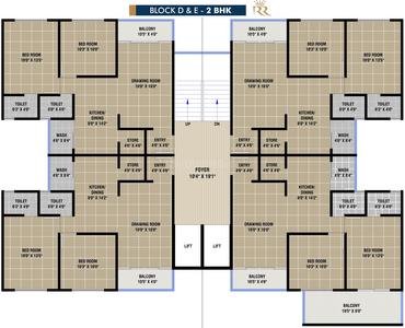 Project Image of 562.2 - 645.51 Sq.ft 2 BHK Apartment for buy in KHODAL Royal City 1