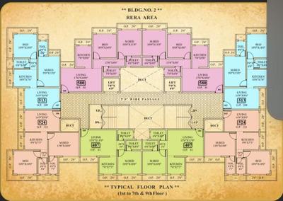 Project Image of 407.0 - 717.0 Sq.ft 1 BHK Apartment for buy in Karari Arafat Anab Al Ashiyana CHS LTD