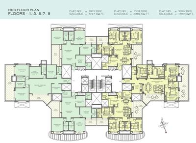 Project Image of 0.0 - 2389.0 Sq.ft 4 BHK Apartment for buy in Kundan Divine