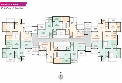 Project Image of 478.0 - 479.0 Sq.ft 2 BHK Apartment for buy in Wonder Nest