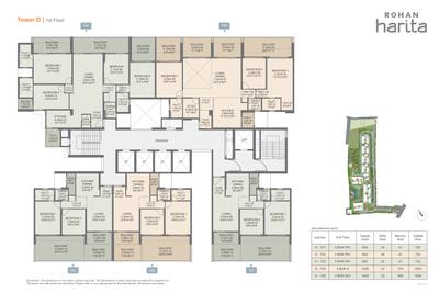 Project Image of 714.0 - 1740.0 Sq.ft 2 BHK Apartment for buy in Rohan Harita Phase 1