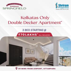 Project Image of 0.0 - 1260.0 Sq.ft 3 BHK Apartment for buy in Shriram Springfield