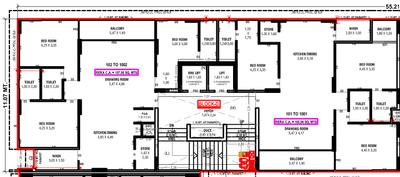 Project Image of 1140.54 - 1746.12 Sq.ft 3 BHK Apartment for buy in K3 Orium Antaara