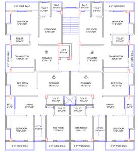 Project Image of 760.0 - 970.0 Sq.ft 2 BHK Apartment for buy in Shasthi Paul Bhawan