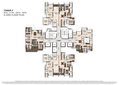 Project Image of 622.15 - 1246.14 Sq.ft 2 BHK Apartment for buy in Kanakia Silicon Valley F